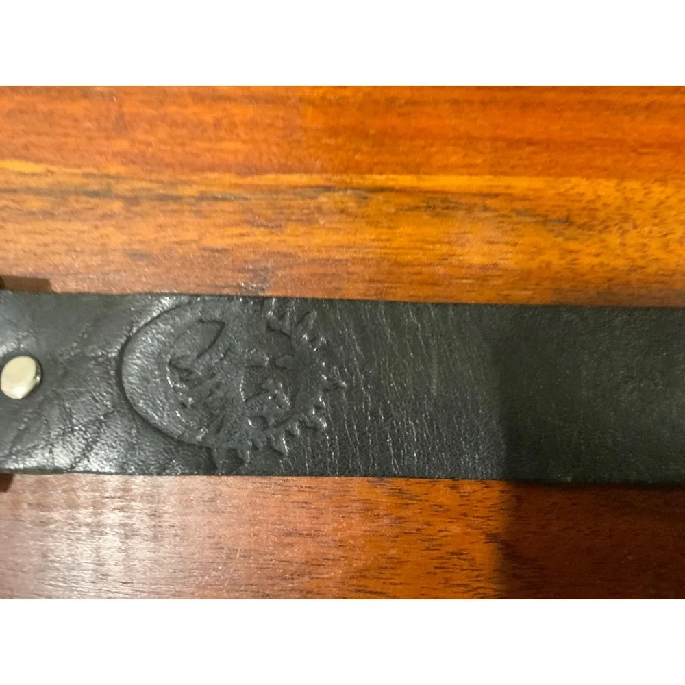 Tevha black leather